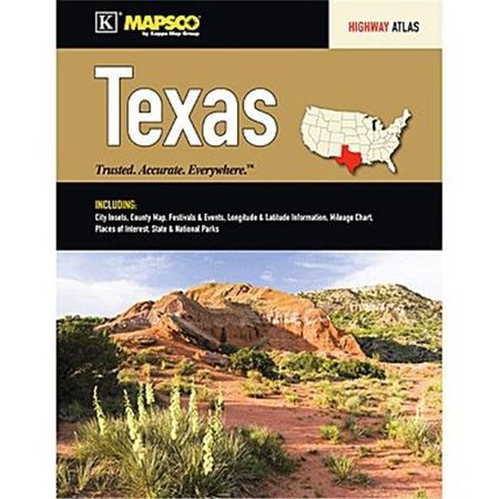 UNIVERSAL MAP GROUP LLC Universal Map 27547 Texas Road Atlas 27547